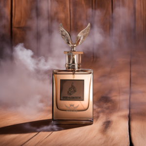 Oud & Leather: Eau de Parfum bottle with a luxurious design.